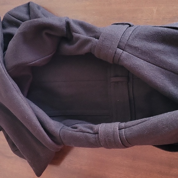 - Cleo brown size 2 wool pea coat - Picture 14 of 17